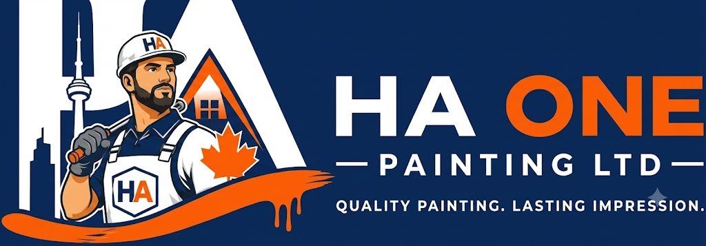 Commercial painting project by HA ONE Painting LTD
