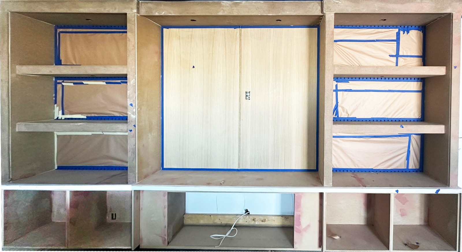 Before and after painting project - Calgary