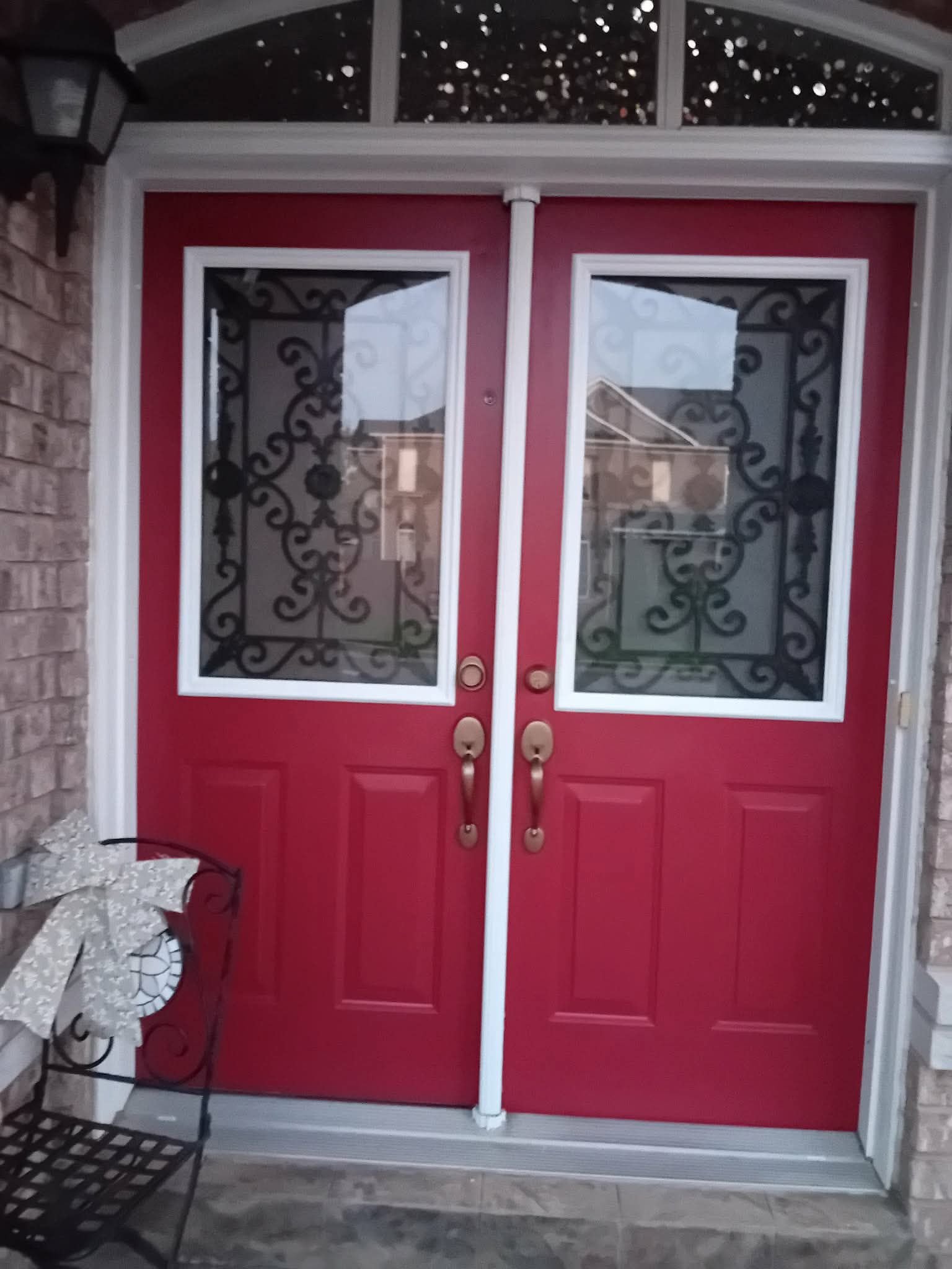 Before and after painting project - Calgary