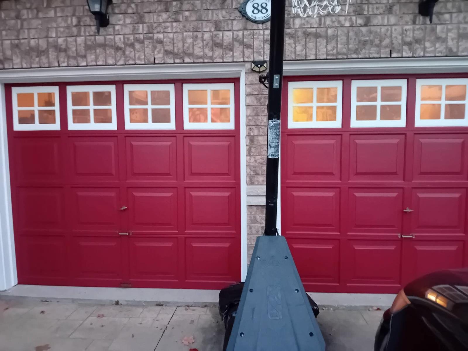 Before and after painting project - Calgary